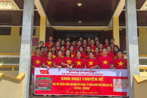SINH HOẠT CHUYÊN ĐỀ: “Phát huy truyền thống anh hùng cách mạng – Kỷ niệm 86 năm Khởi nghĩa Bắc Sơn (27/9/1940 – 27/9/2026)”.
